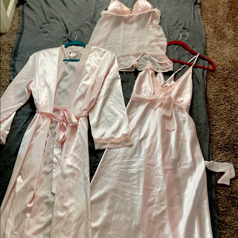 Linea Donatella 3-piece negligee set